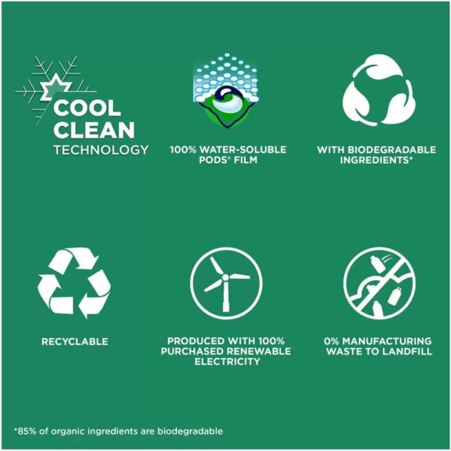 Cápsulas todo en uno Ariel, 140 lavados